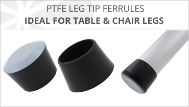 PTFE CHAIR LEG TIPS FERRULES